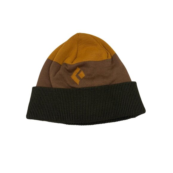 Black Diamond Levels Knit Cuffed Winter Beanie Hat Cap Adult Onesize - Picture 1 of 6